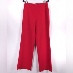 Blumarine MADE IN ITALY 🇮🇹 Straight Trousers DRESS Pants Flare Pockets Size 10